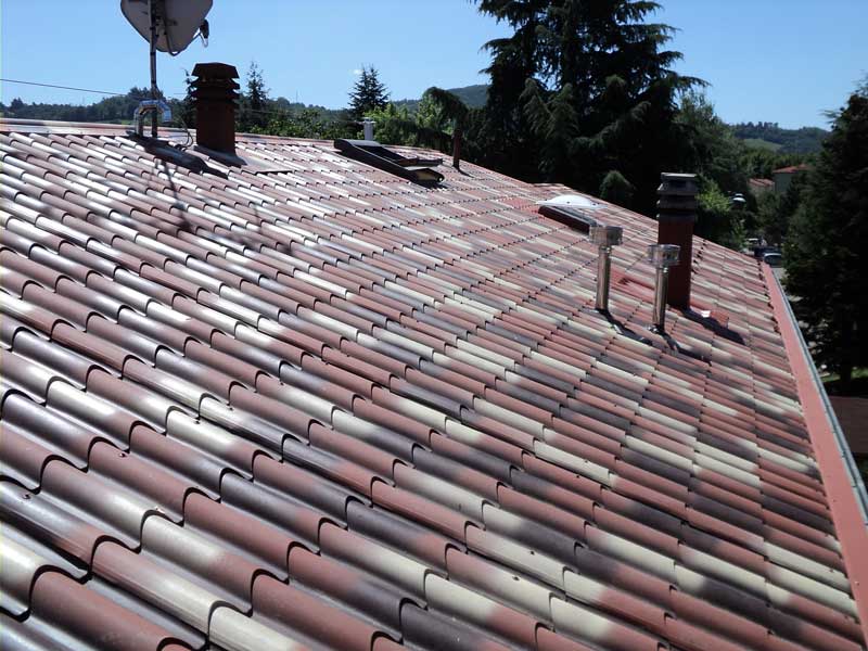 civil roofing sandwich panels IsoCoppo Piano